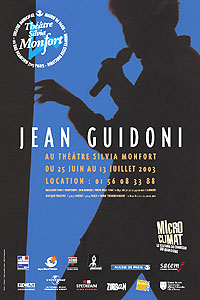 CARTE BLANCHE À JEAN GUIDONI